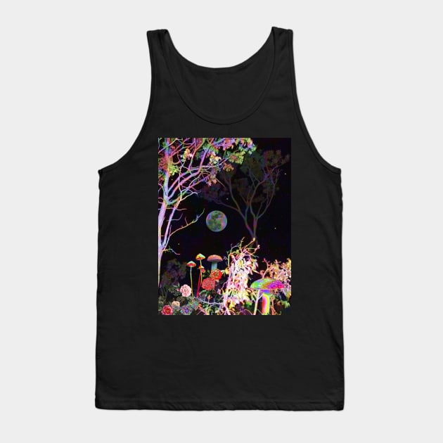 Colorful Night Tank Top by Cajuca